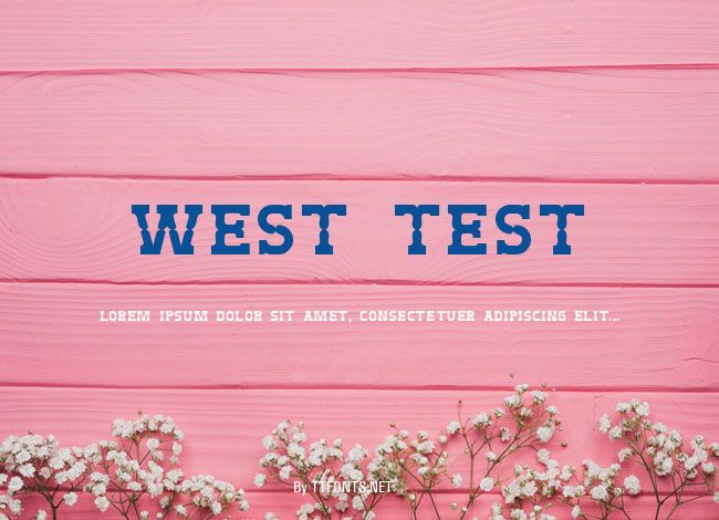 West Test example