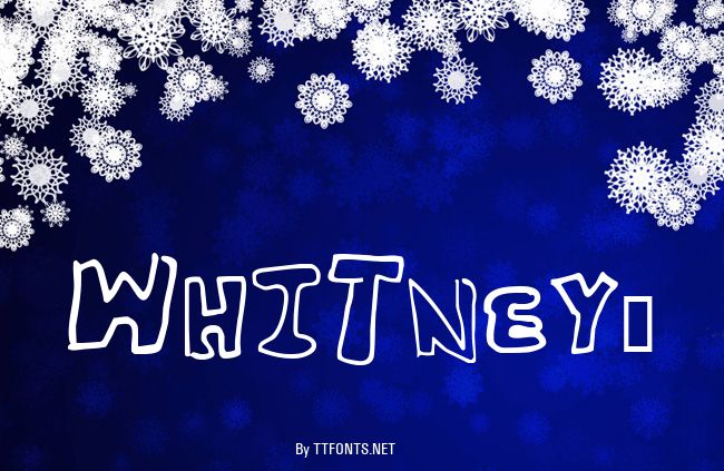 Whitney2 example