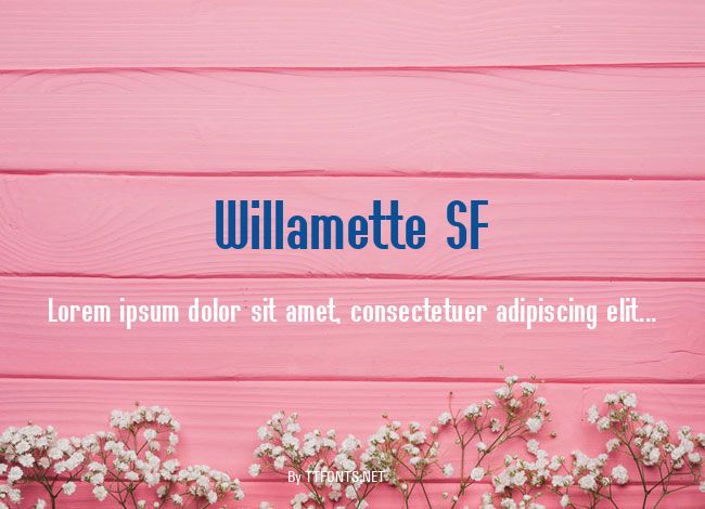 Willamette SF example