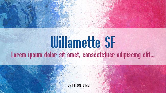 Willamette SF example
