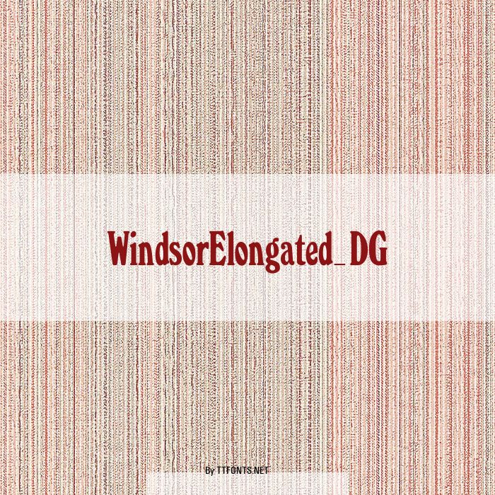 WindsorElongated_DG example
