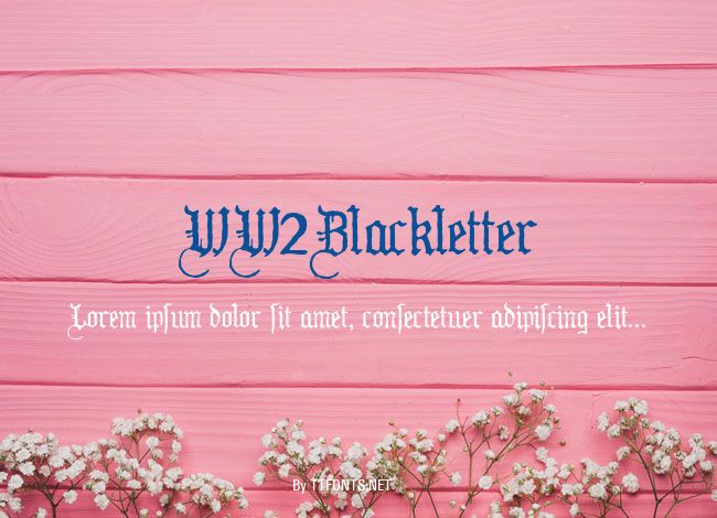 WW2Blackletter example