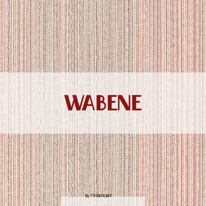 Wabene example