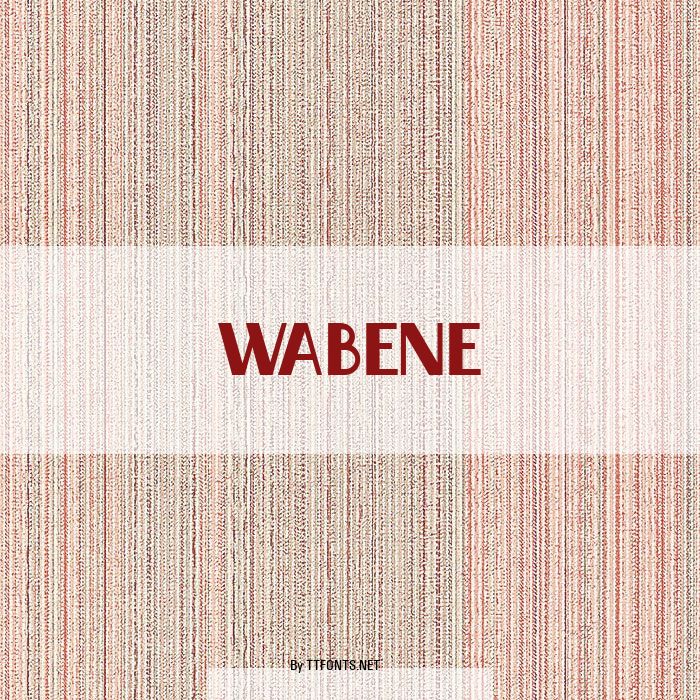 Wabene example