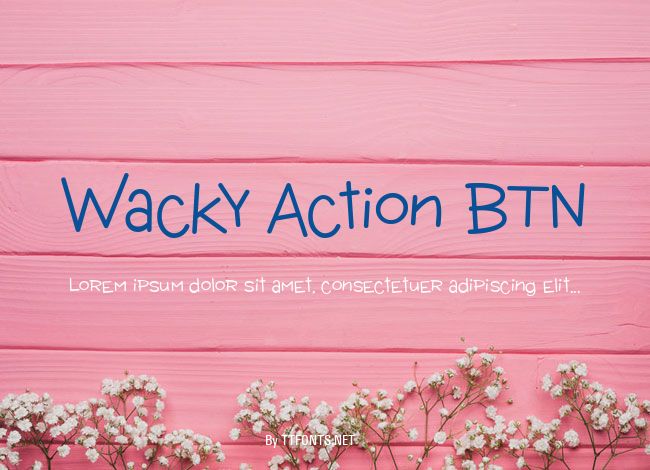 Wacky Action BTN example