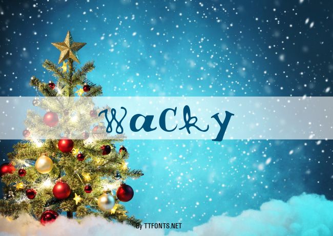 Wacky example