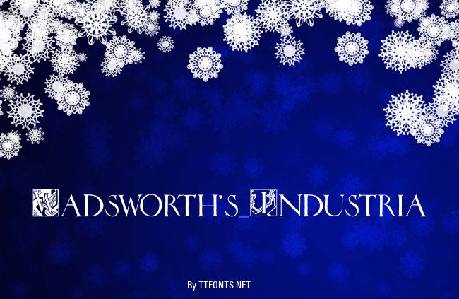 Wadsworth's_Industria example