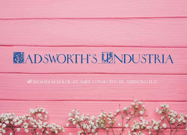 Wadsworth's_Industria example
