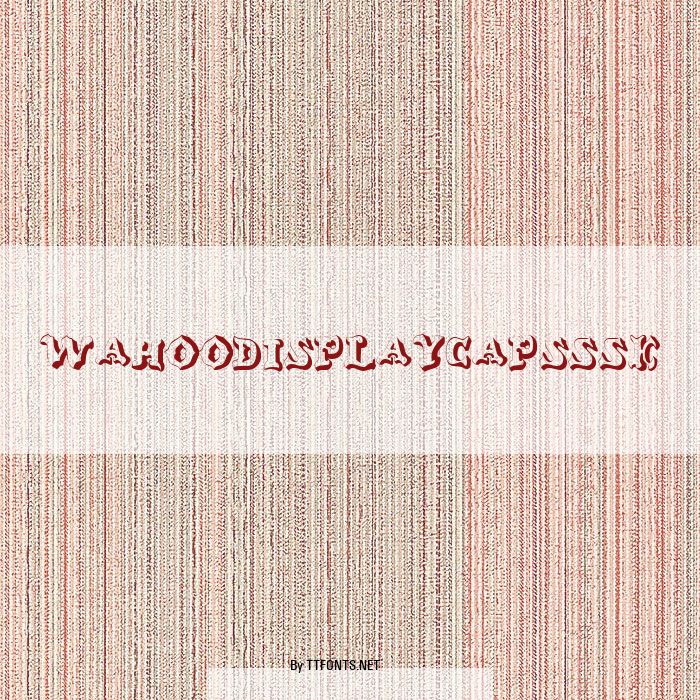 WahooDisplayCapsSSK example