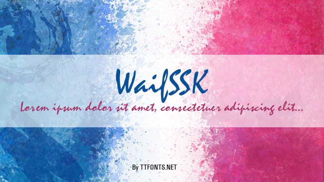 WaifSSK example