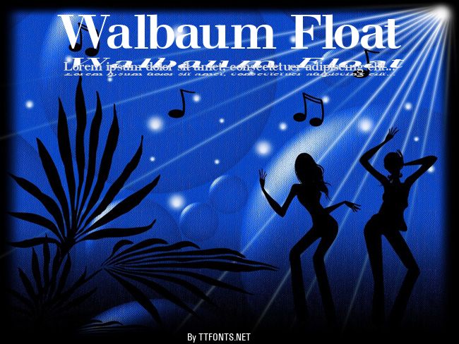 Walbaum Float example