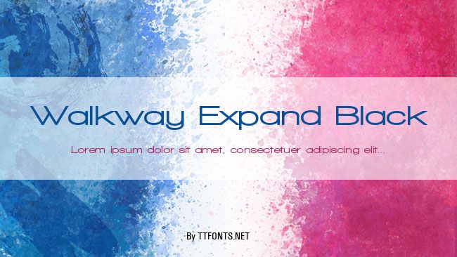 Walkway Expand Black example