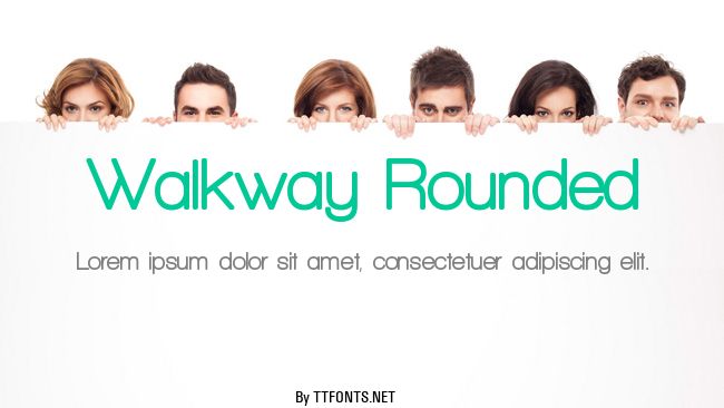 Walkway Rounded example