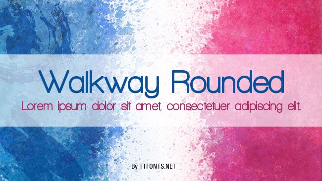 Walkway Rounded example