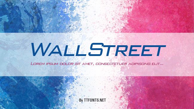 WallStreet example