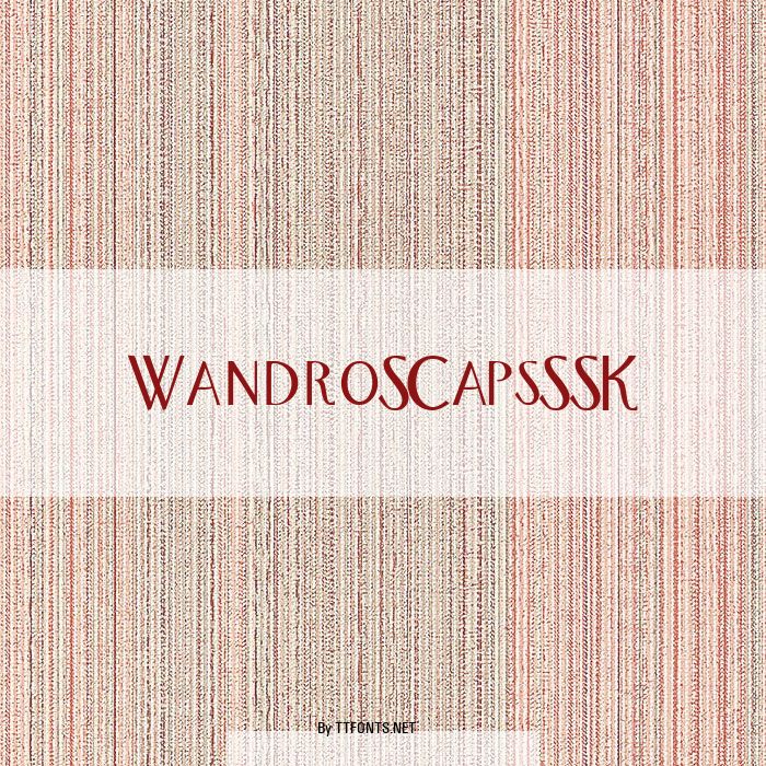 WandroSCapsSSK example