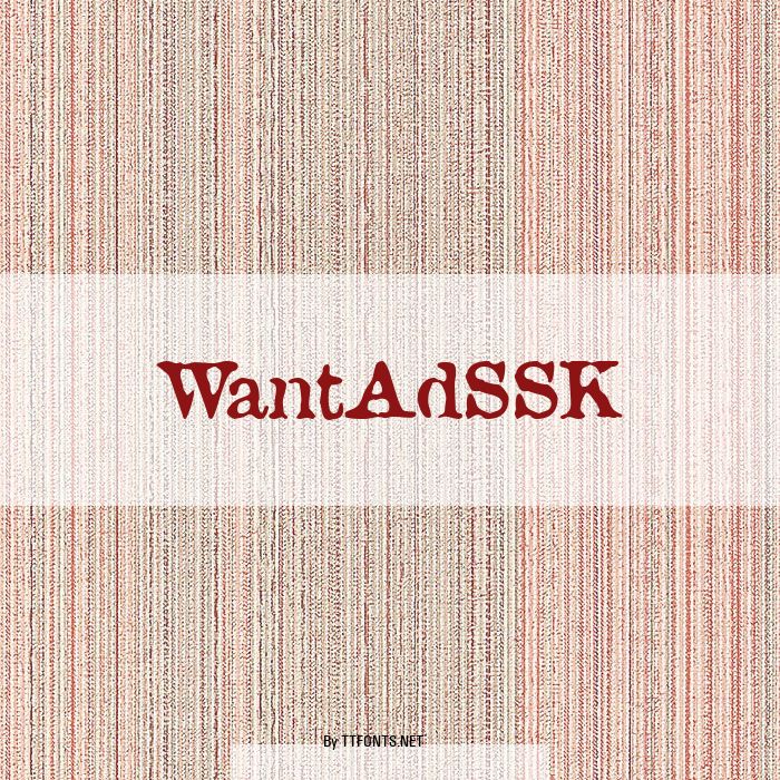 WantAdSSK example
