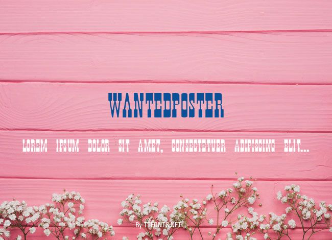 WantedPoster example