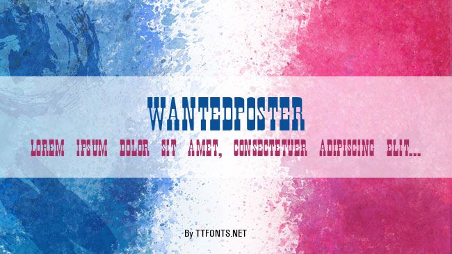 WantedPoster example