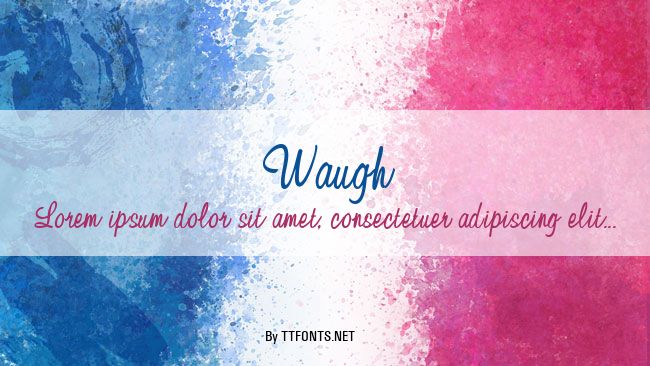 Waugh example