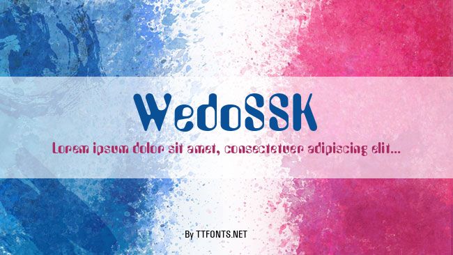 WedoSSK example