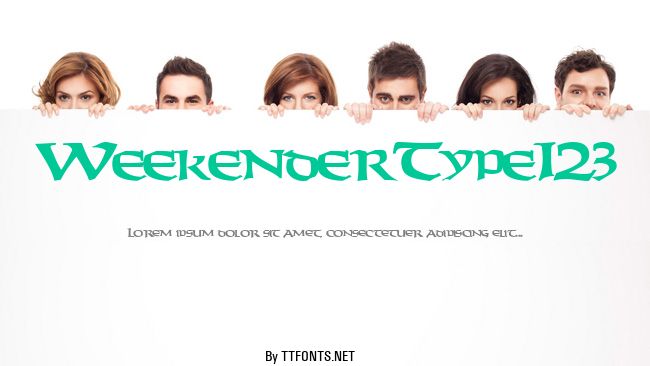 WeekenderType123 example