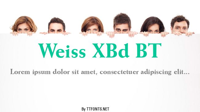 Weiss XBd BT example