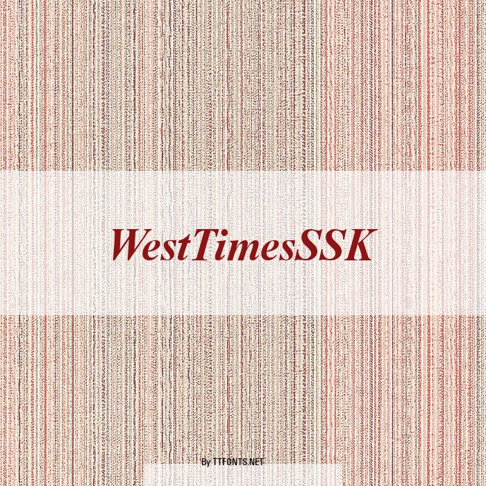 WestTimesSSK example