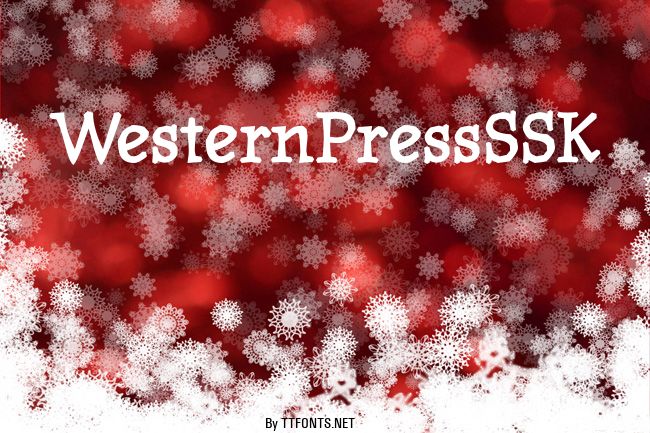 WesternPressSSK example