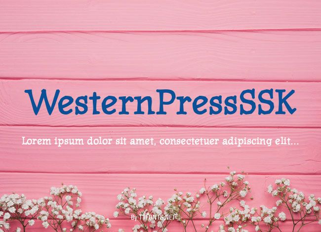 WesternPressSSK example