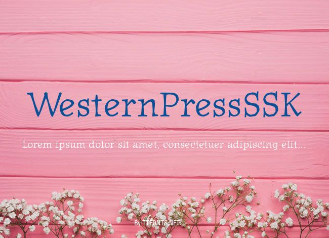 WesternPressSSK example