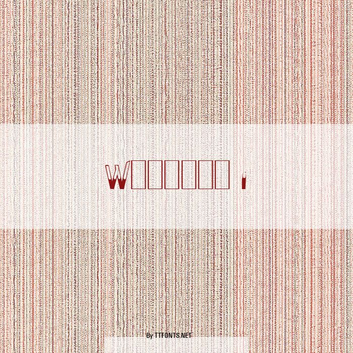 Whiskey 1 example