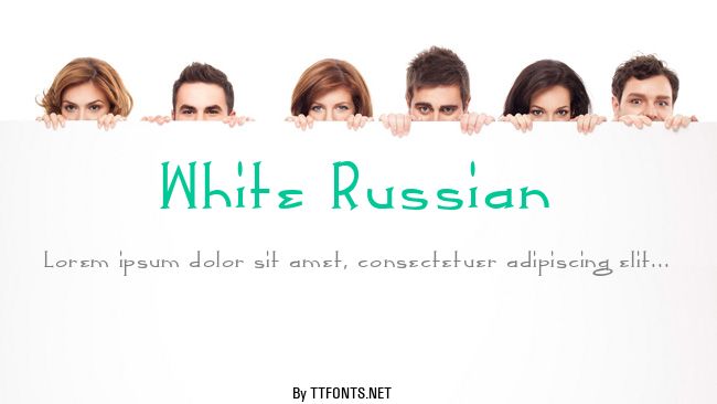 White Russian example