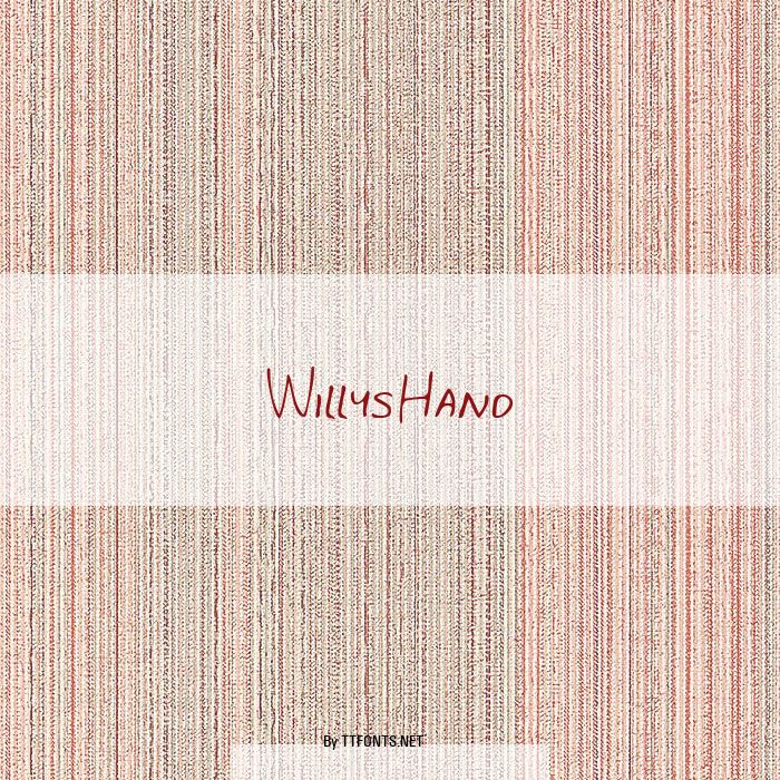 WillysHand example