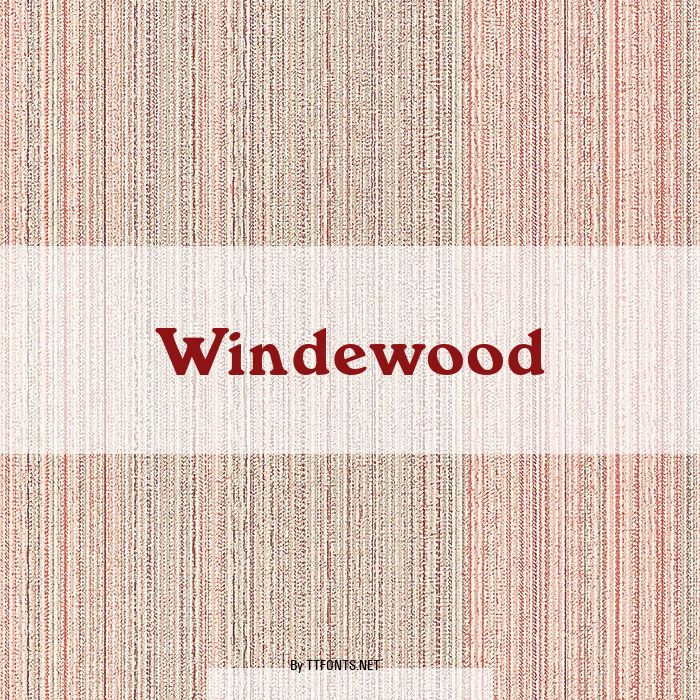 Windewood example