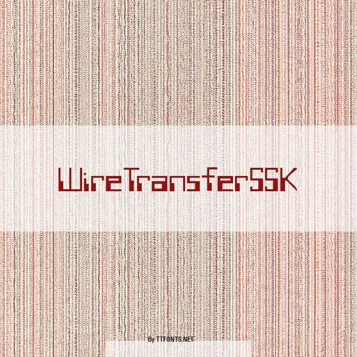 WireTransferSSK example
