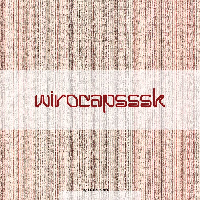 WiroCapsSSK example