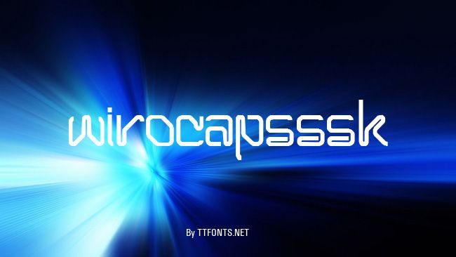WiroCapsSSK example