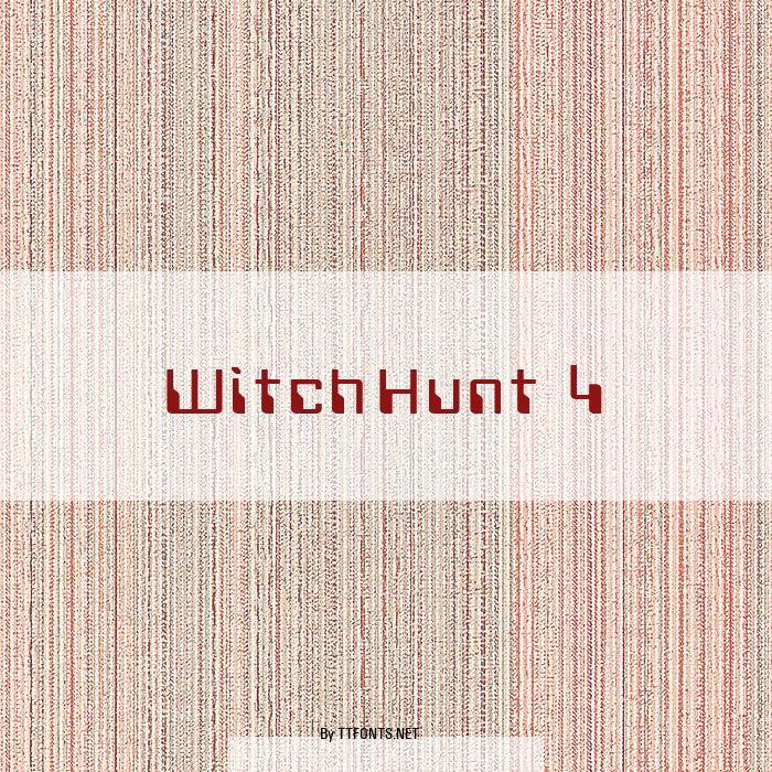 Witch Hunt 4 example