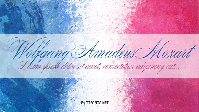Wolfgang Amadeus Mozart example