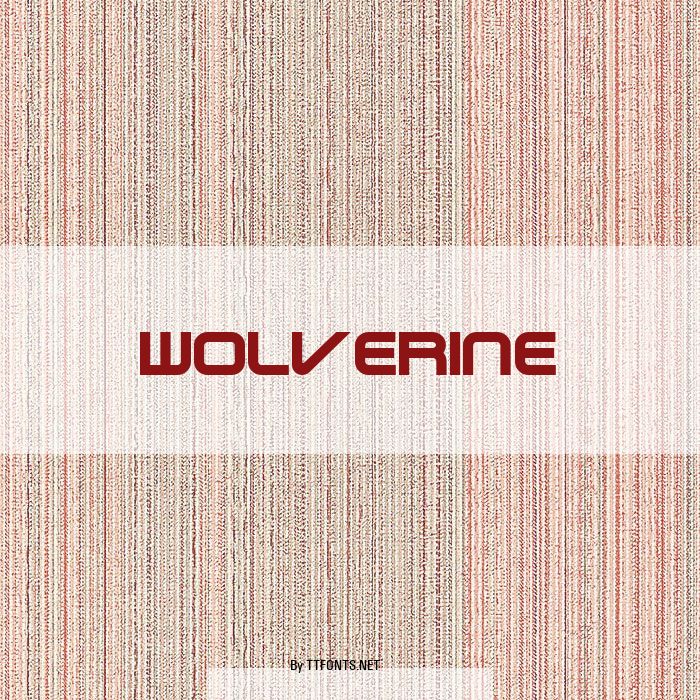 Wolverine example