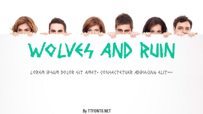 Wolves and Ruin example