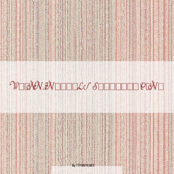 Wrenn Initials Shadowed Cond example