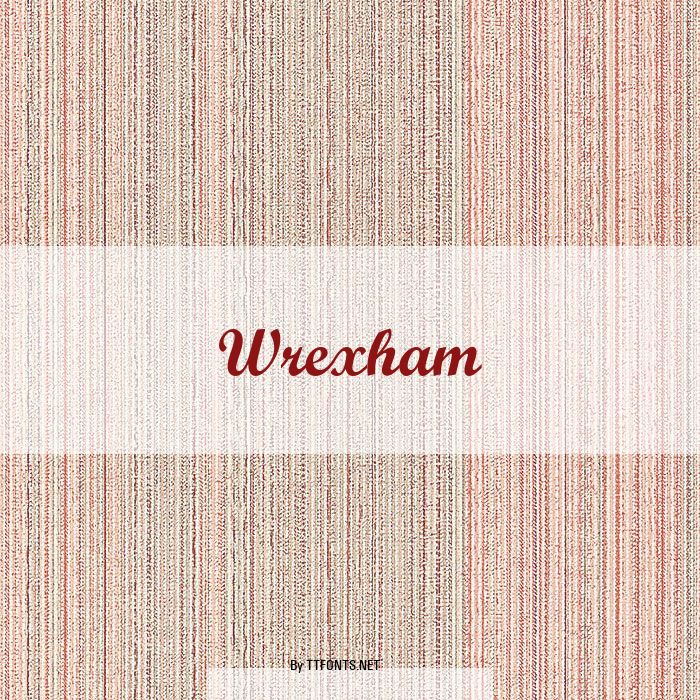Wrexham example
