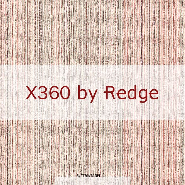 X360 by Redge example