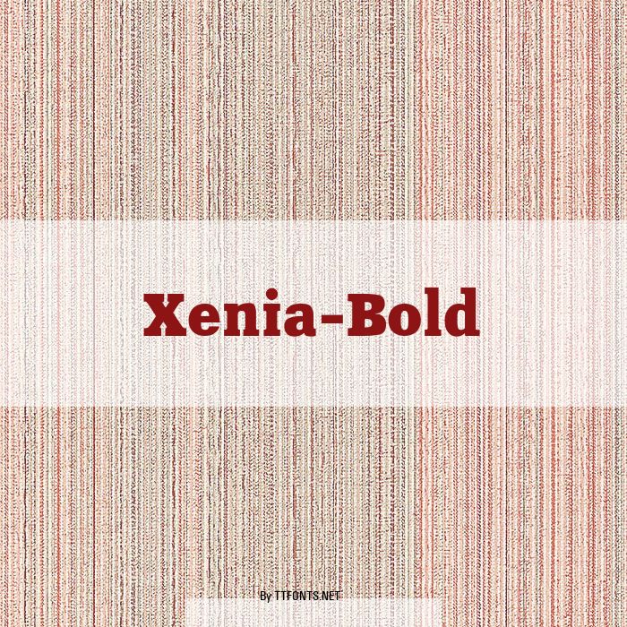 Xenia-Bold example