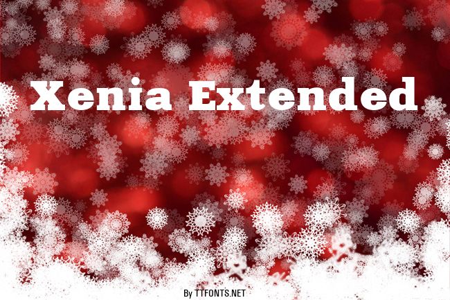Xenia Extended example