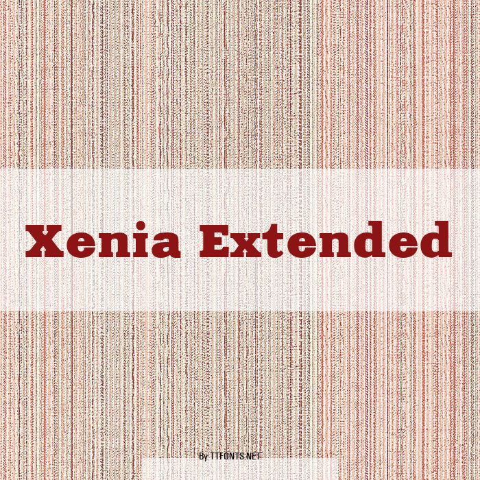 Xenia Extended example