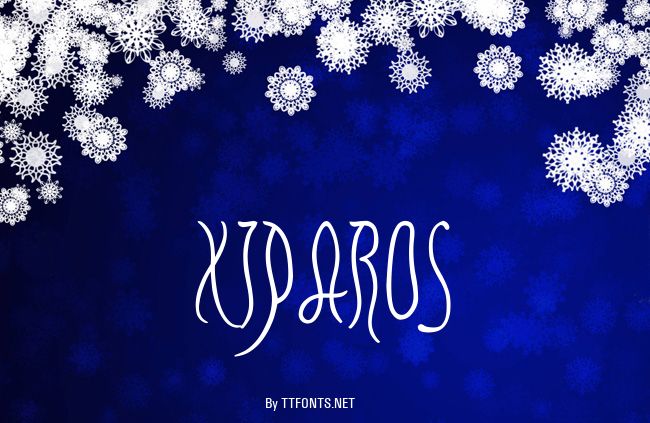 XIPAROS example