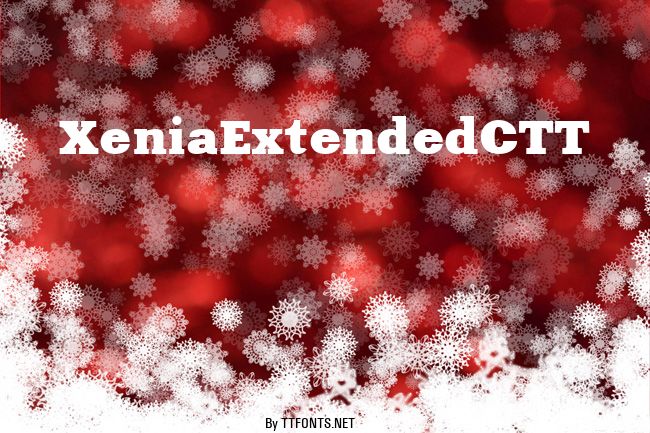 XeniaExtendedCTT example
